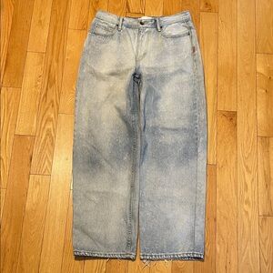 BDG Men's Faded Blue Relaxed Jeans